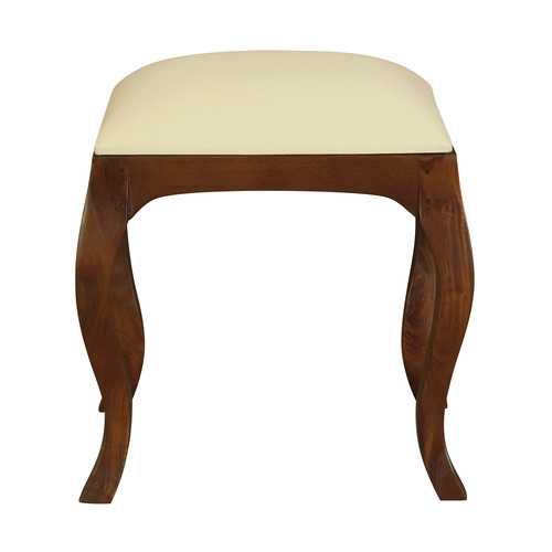 LaVerde Queen Ann Stool for Dressing Table Temple Webster