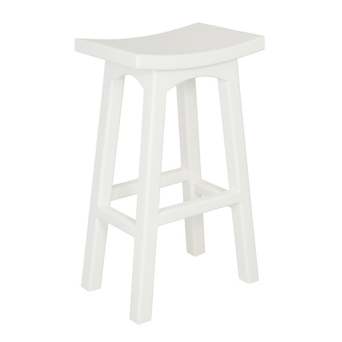 LaVerde 67cm Cassandra Wooden Barstool Temple Webster