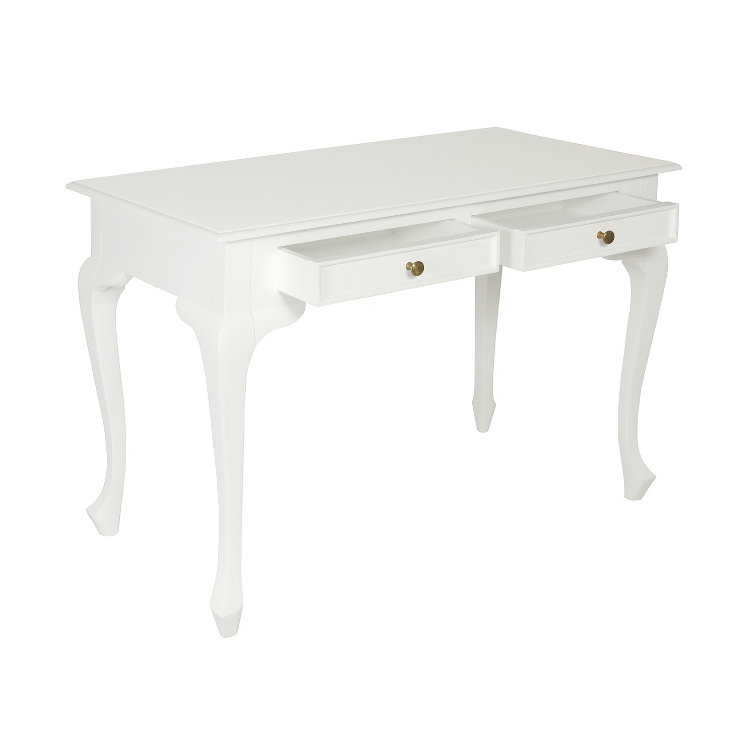 Queen-Ann-2-Drawer-Desk