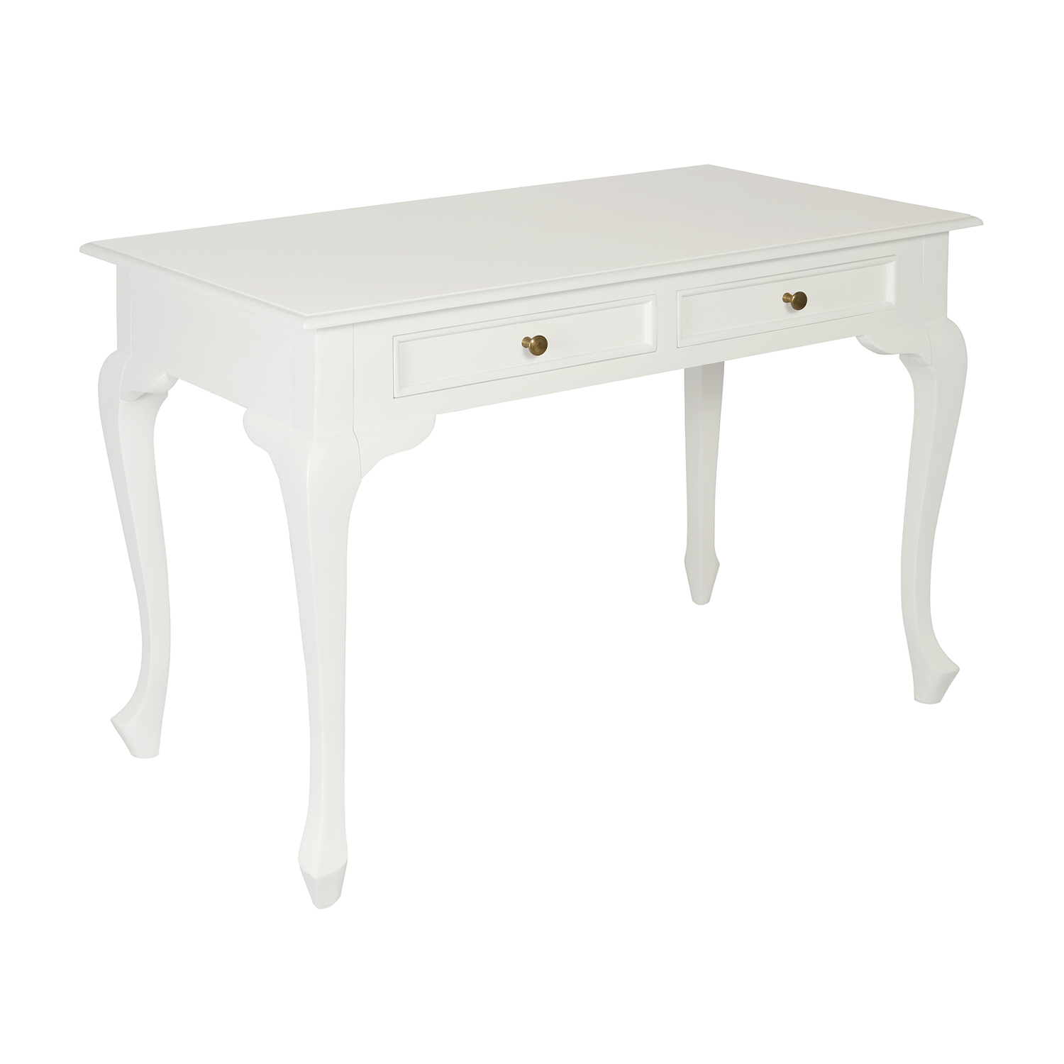 Queen-Ann-2-Drawer-Desk