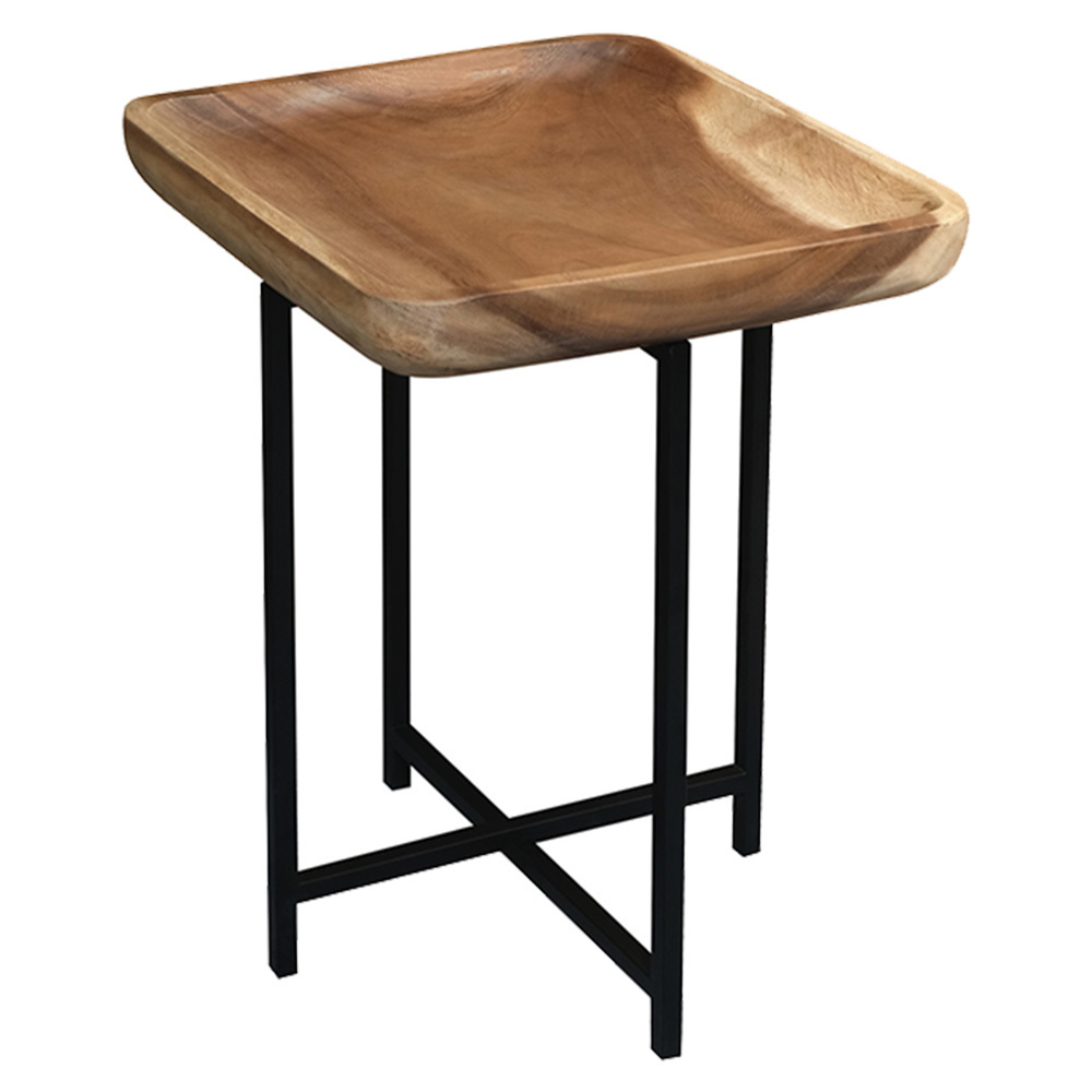 Ashton Suar Wood Tray Coffee & Side Table Set