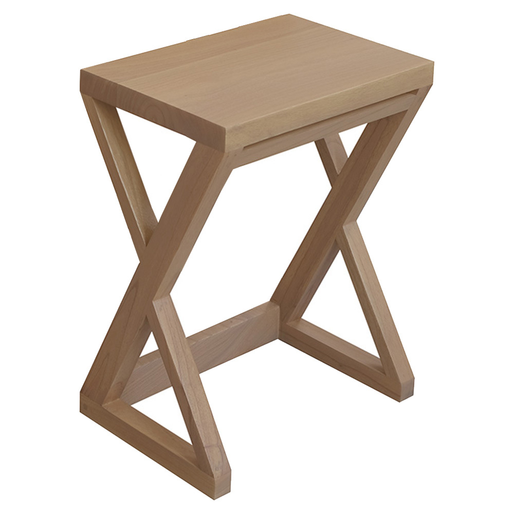 3 Piece Nikki Mindi Wood Nesting Side Table Set