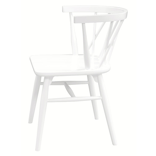 Brandon Cross Back Oak Wood Dining Chairs