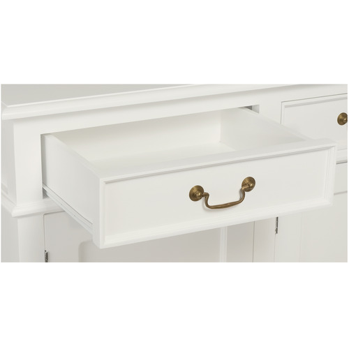 LaVerde Farmhouse 4 Door 4 Drawer Buffet | Temple & Webster