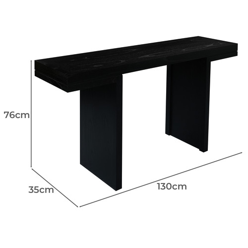 Delphine Mindi Wood Console Table