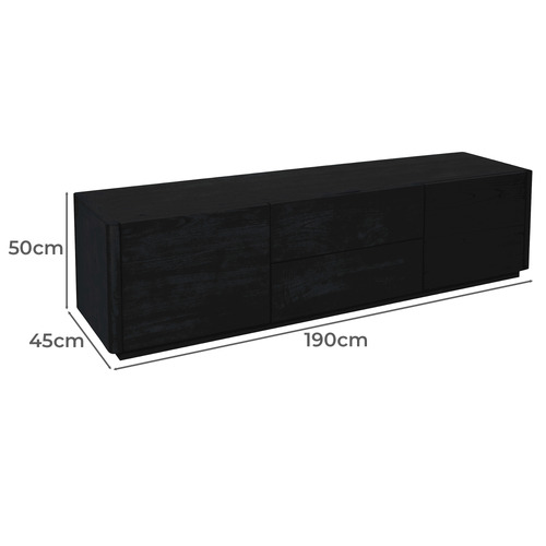 Oswin 2 Door 2 Drawer Entertainment Unit