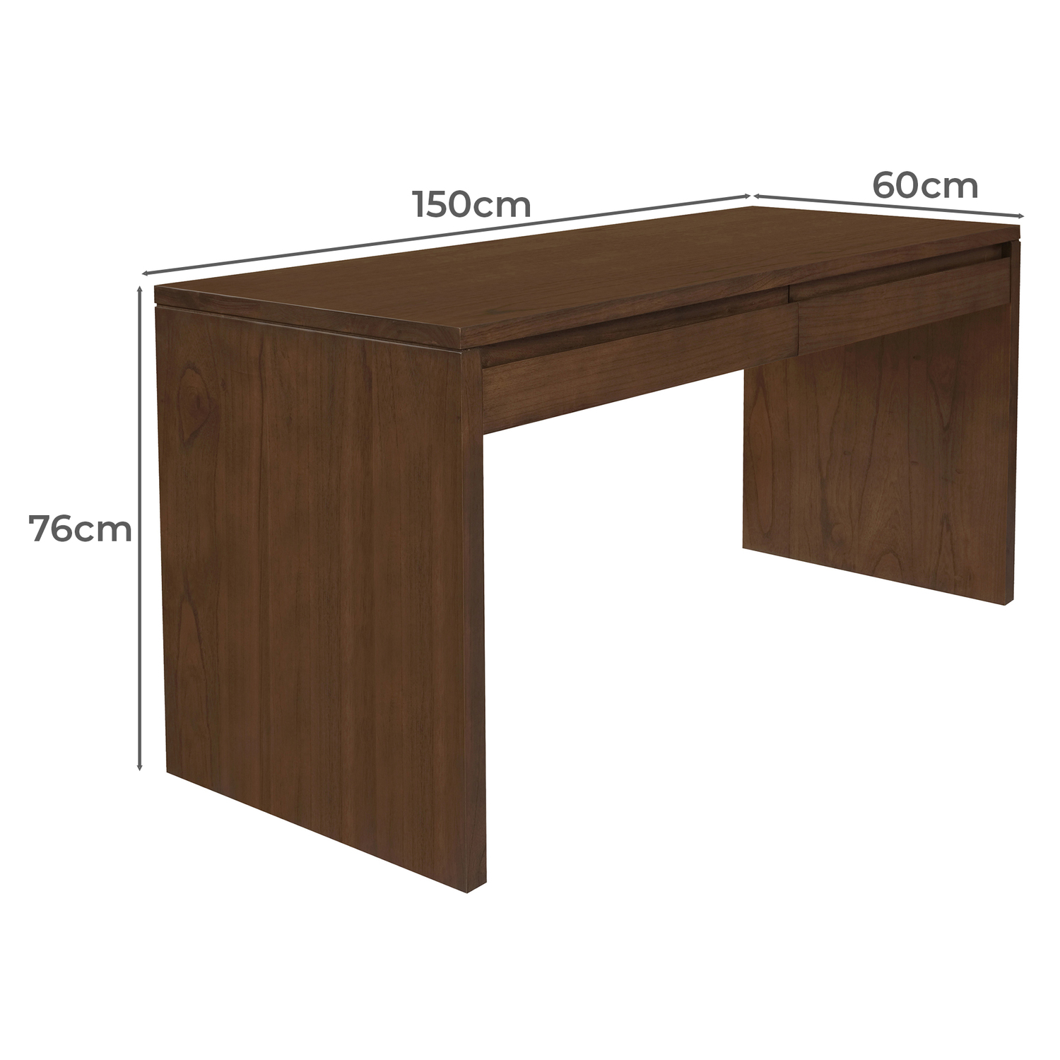 Elias Cedar Wood Study Desk