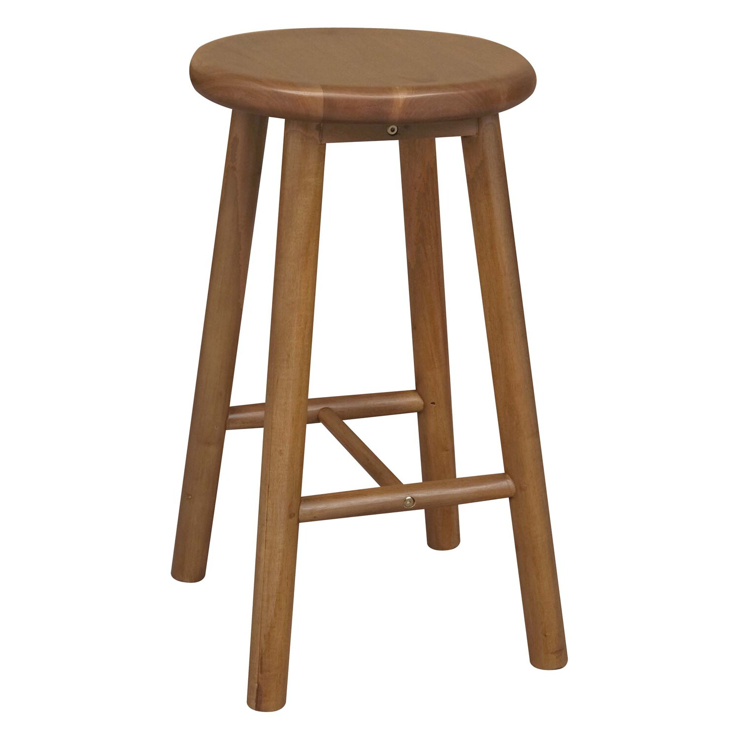 Vicky Mahogany Wood Counter Stool
