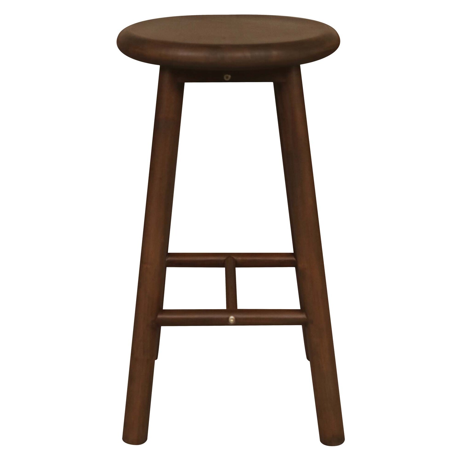Vicky Mahogany Wood Counter Stool