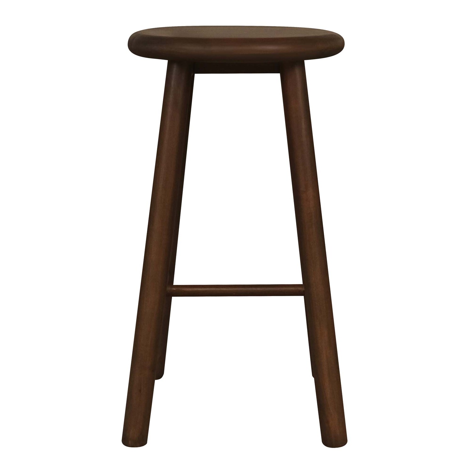 Vicky Mahogany Wood Counter Stool