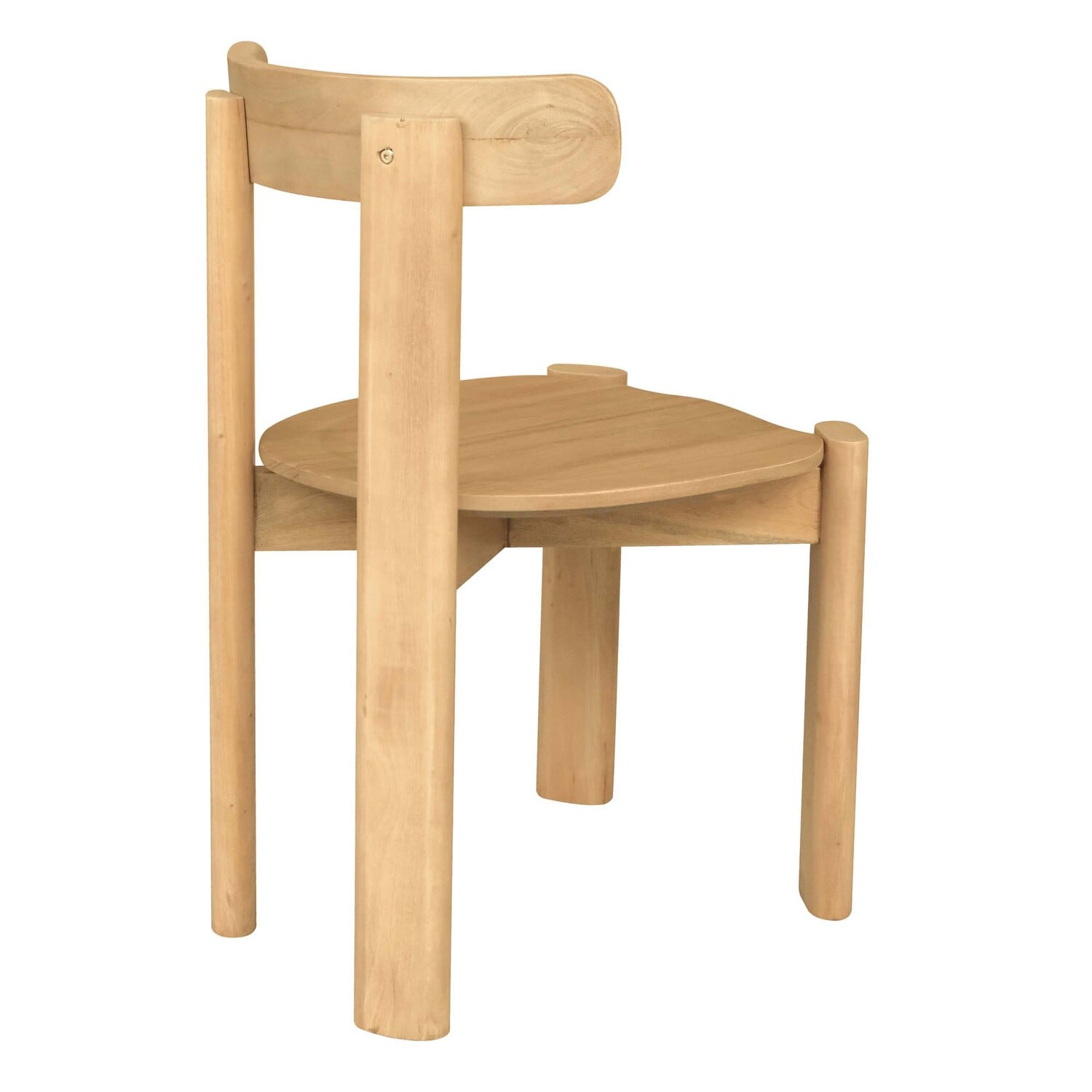 Lindsey Mahogany Wood Dining Chair