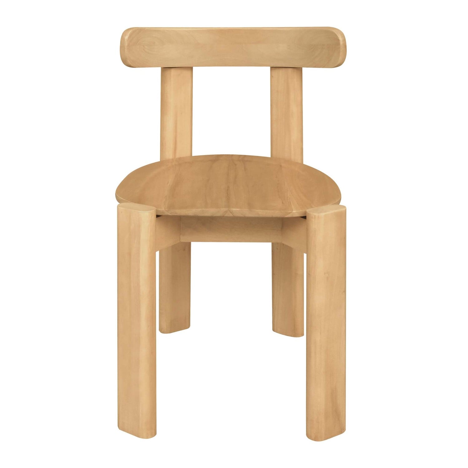 Lindsey Mahogany Wood Dining Chair