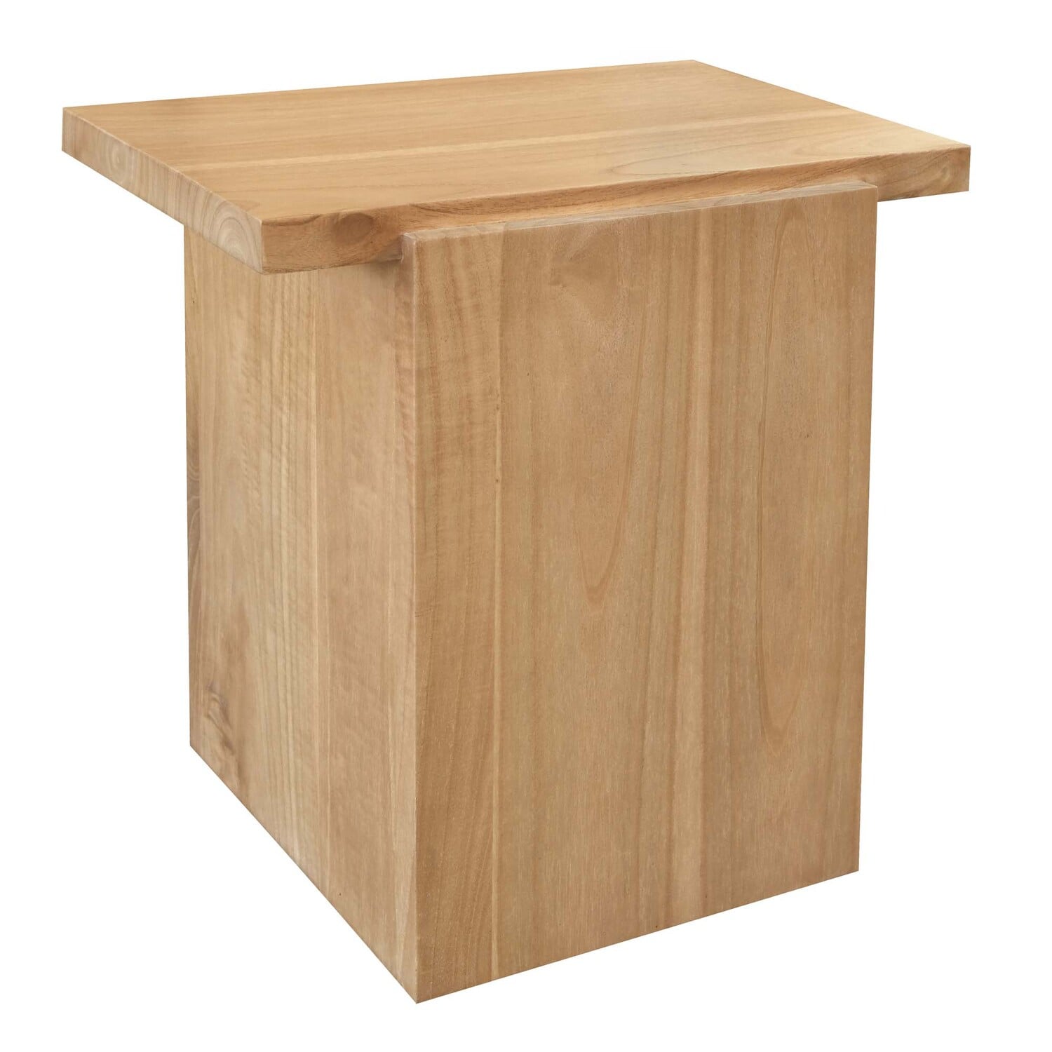 Derek Mindi Wood Side Table