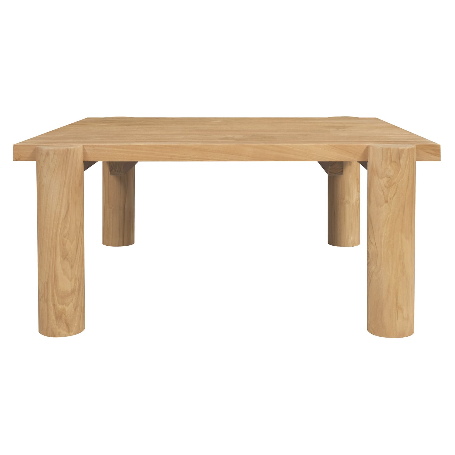 Mauro Mahogany Wood Coffee Table