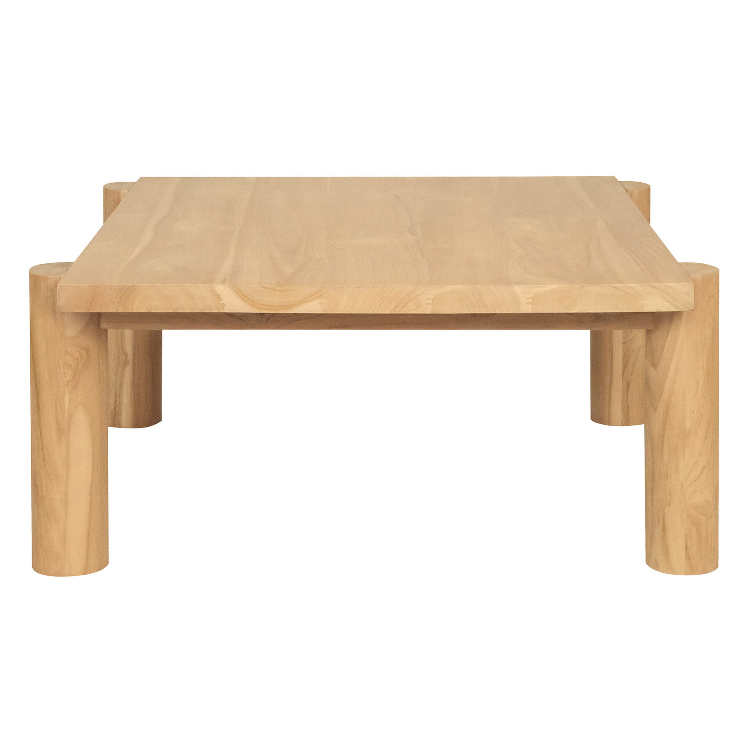 Mauro Mahogany Wood Coffee Table