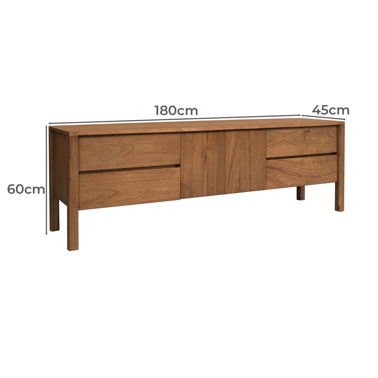 Lin Mindi Wood Entertainment Unit