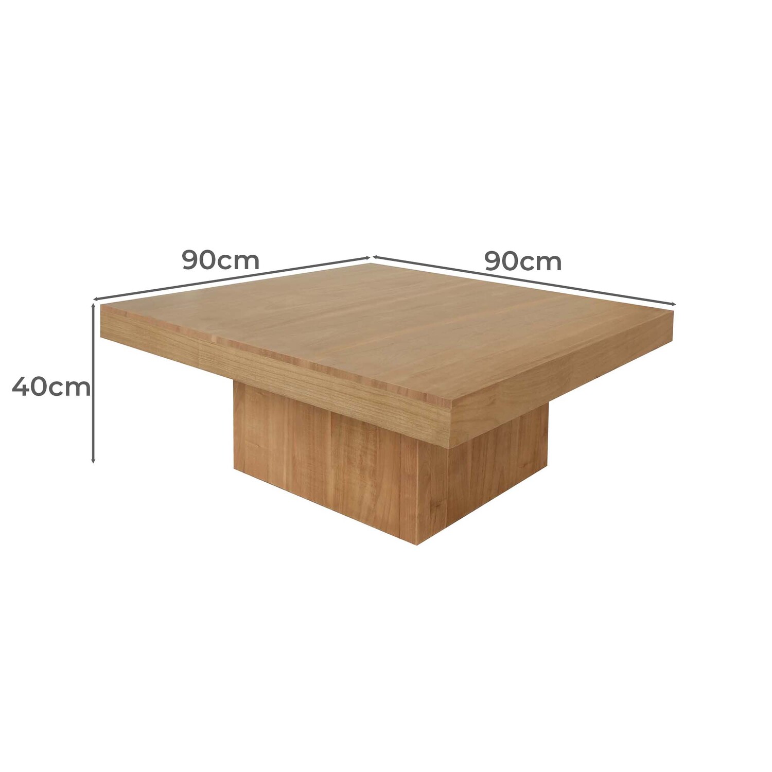 Derek Mindi Wood Coffee Table