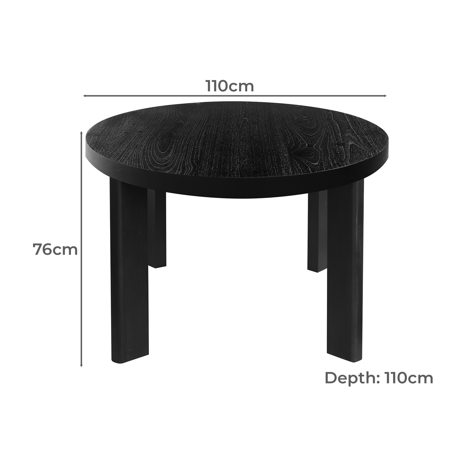 Kennith Mindi Wood Dining Table