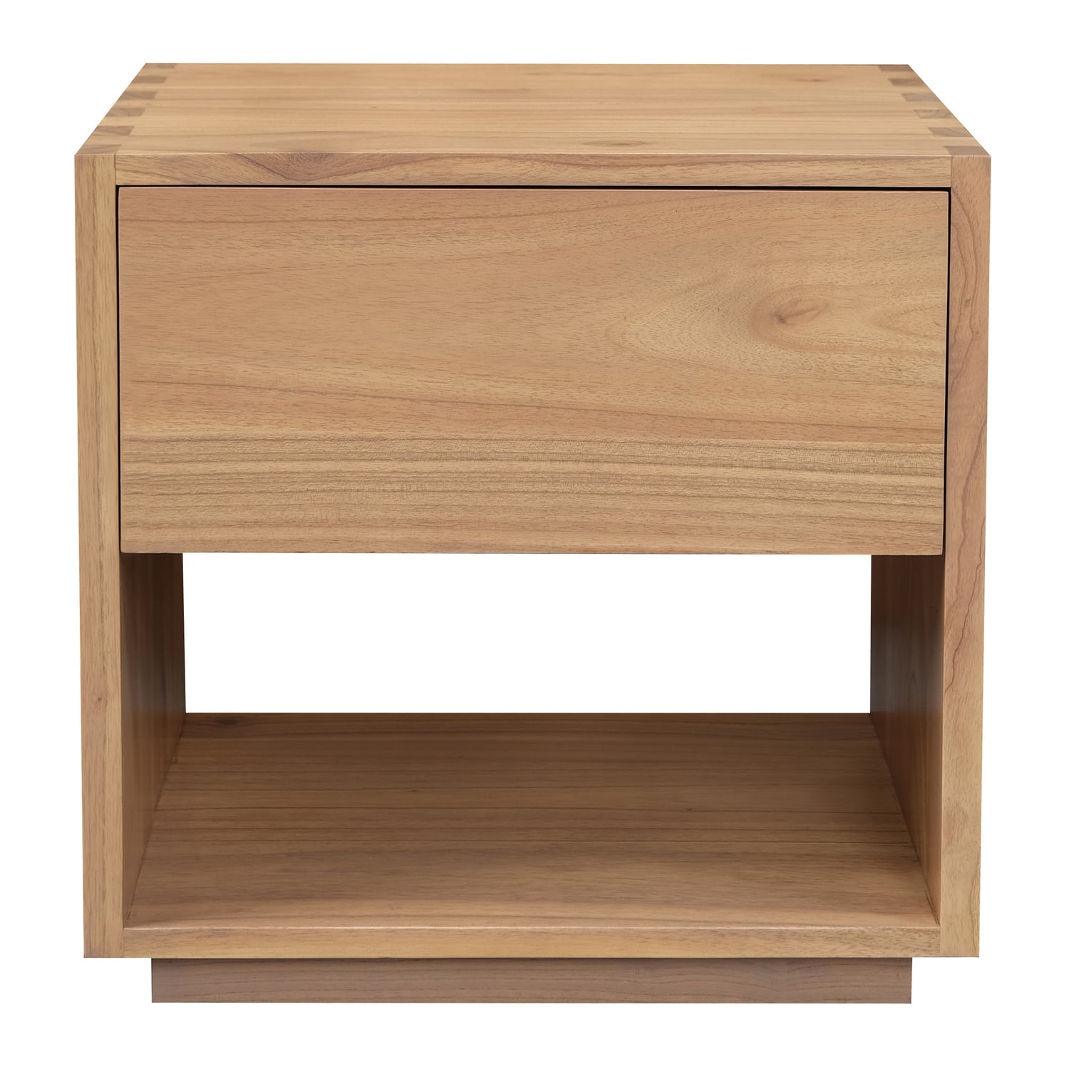 Elylis Cedar Wood Bedside Table