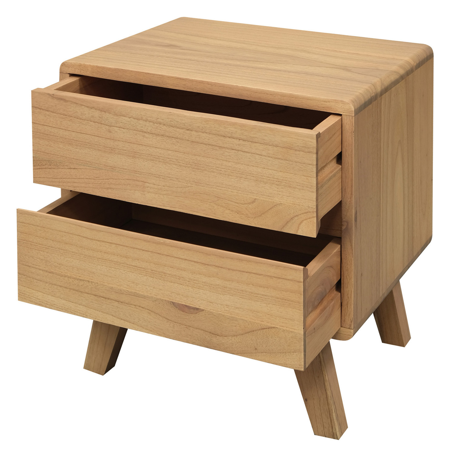 Renaud 2 Drawer Bedside Table