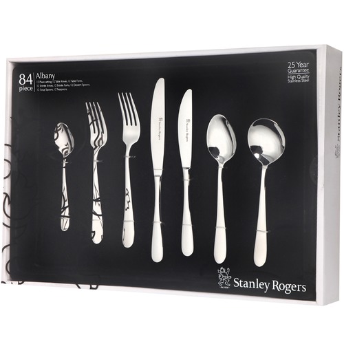84 Piece Albany Cutlery Set