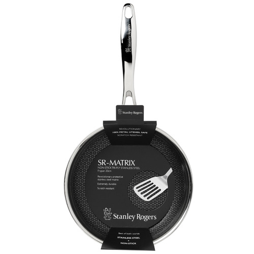 Sr-Matrix 20cm Stainless Steel Fry Pan