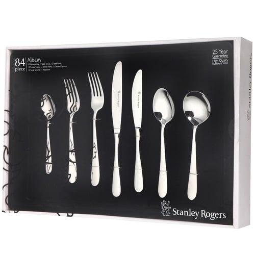 84 Piece Albany Cutlery Set