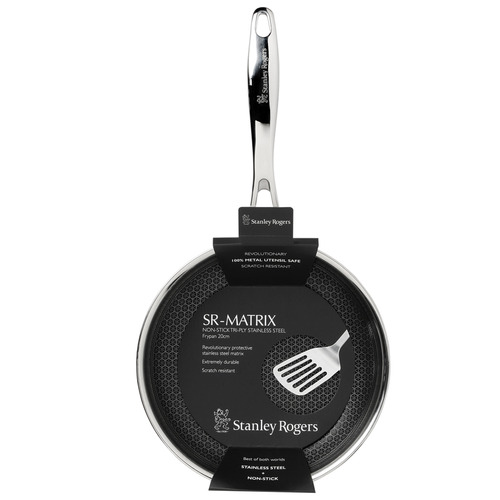 SR-Matrix 20cm Stainless Steel Fry Pan