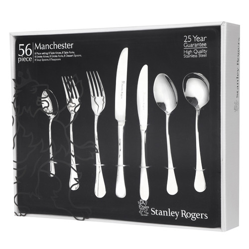 56 Piece Manchester Cutlery Set