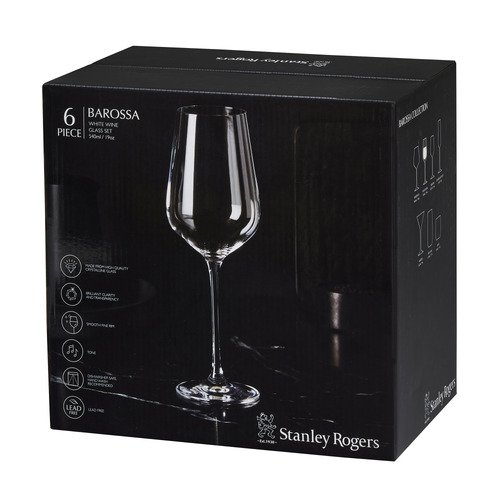 Stanley Rogers Barossa 540ml White Wine Glasses