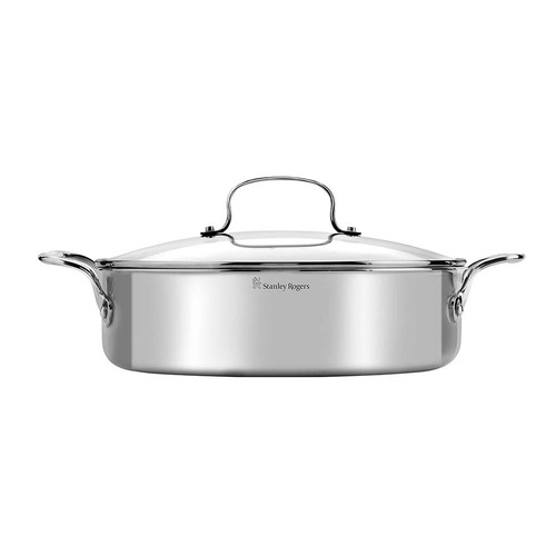 Matrix 28cm Stainless Steel Chefs Pan