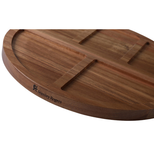 3 Piece Acacia Wood Modular Serving Board Set