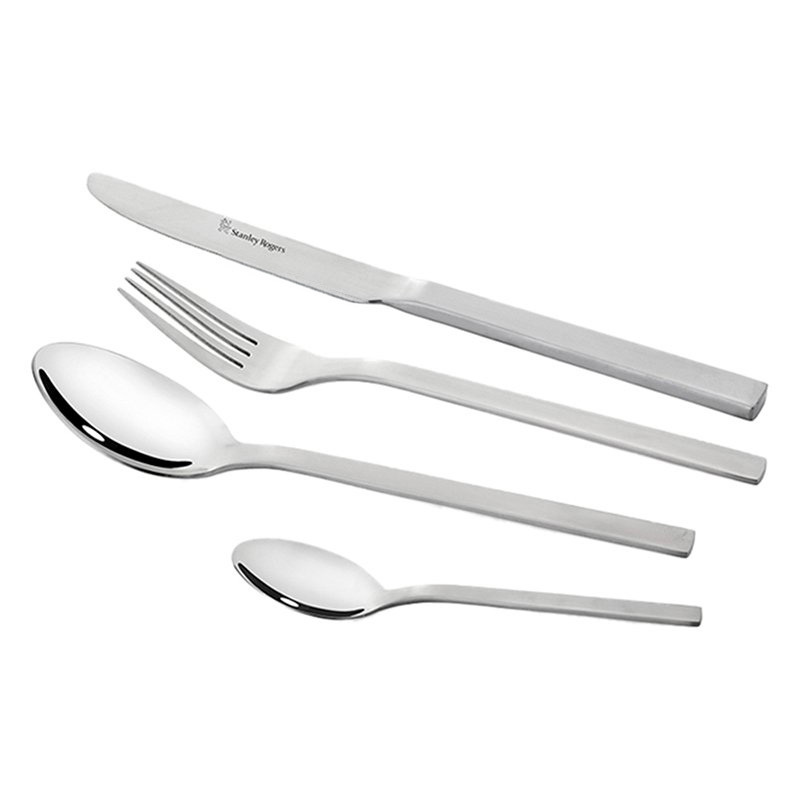 16 Piece Radcliffe Satin Stainless Steel Cutlery Set