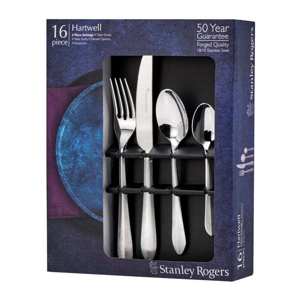 16 Piece Hartwell Stainless Steel Cutlery Set