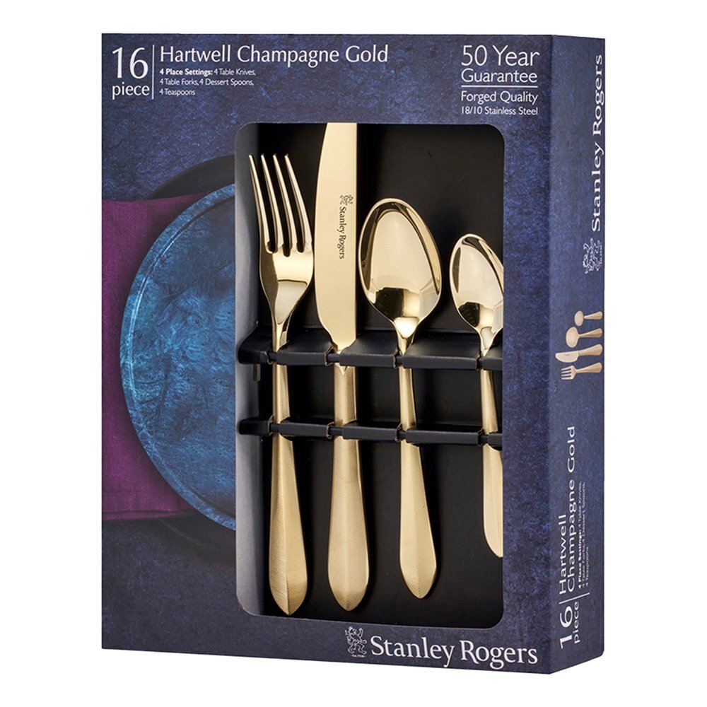 16 Piece Hartwell Stainless Steel Cutlery Set