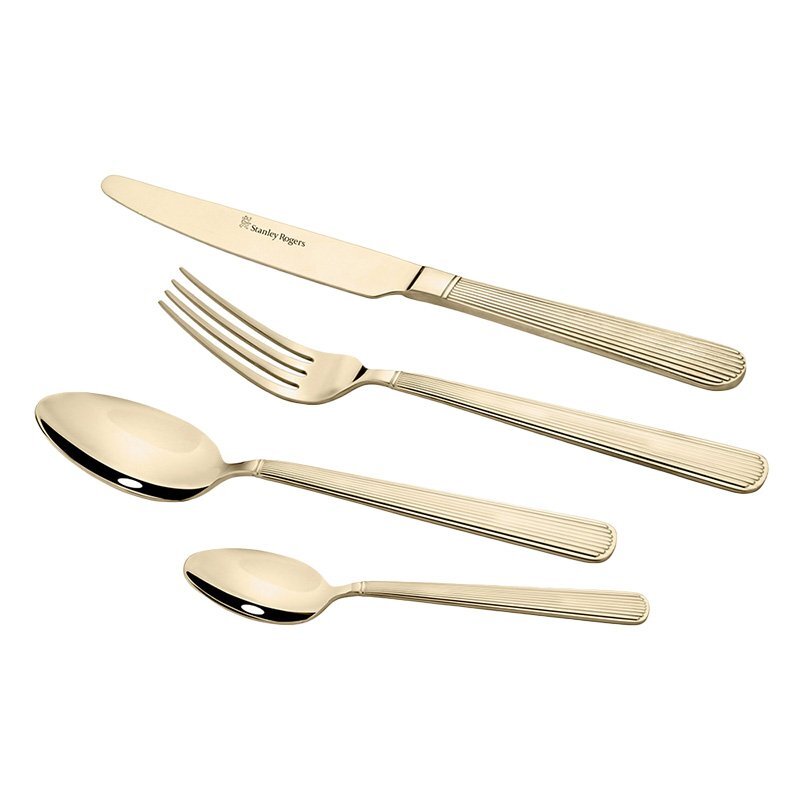 16 Piece Swansea Stainless Steel Cutlery Set