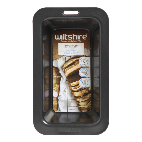 Black 29.5cm Loaf Cake Pan