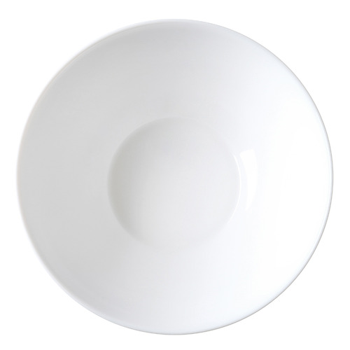 12 Piece White Coupe Glassware Dinner Set