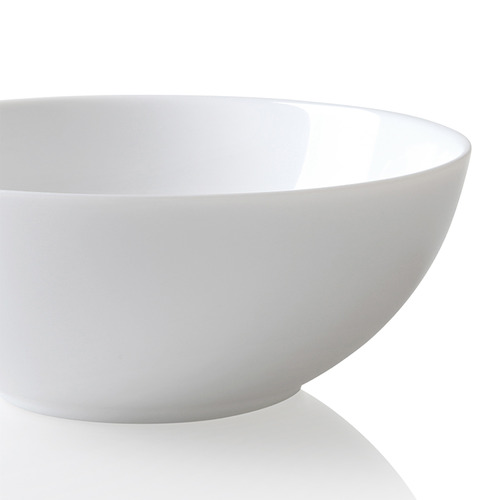 12 Piece White Coupe Glassware Dinner Set