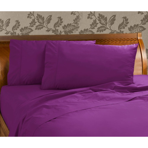 Kingdom 225 Thread Count Percale Cotton and Polyester Standard Pillowcase Temple & ster