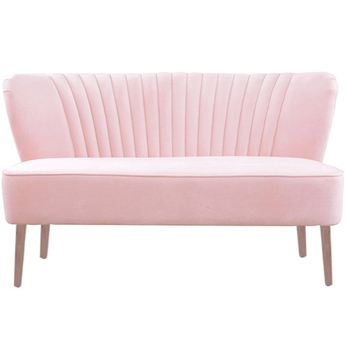 baby pink couch