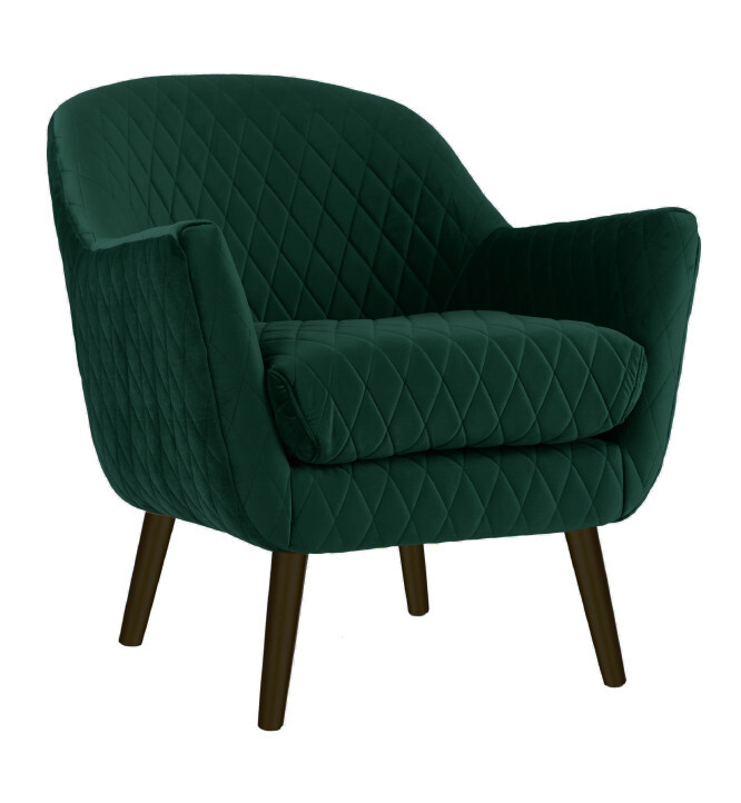Quilted-Velvet-Club-Chair-with-Black-Legs