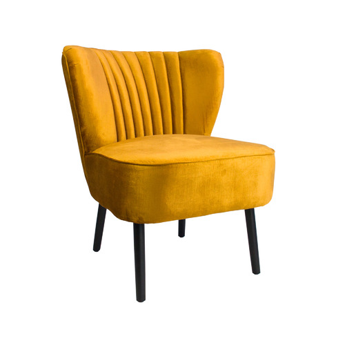 mustard occasional chair