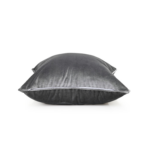 Brooklyn And Bella Laine Piped Square Velvet Cushion 