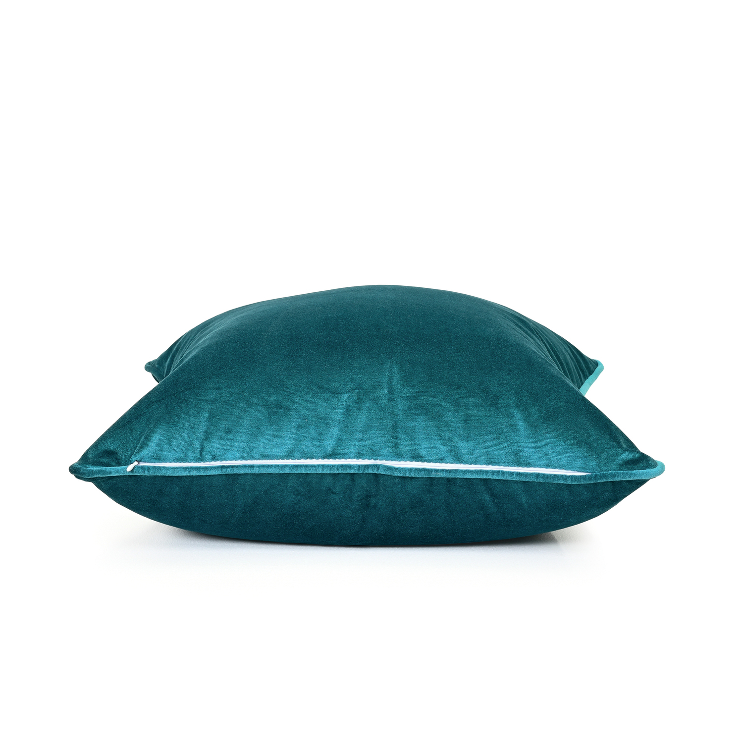 Laine-Piped-Square-Velvet-Cushion-DDCL