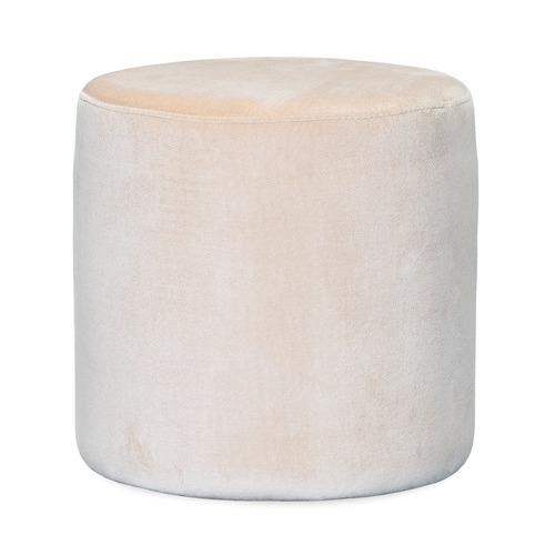 Brooklyn and Bella Small Velvet Ottoman | Temple & Webster