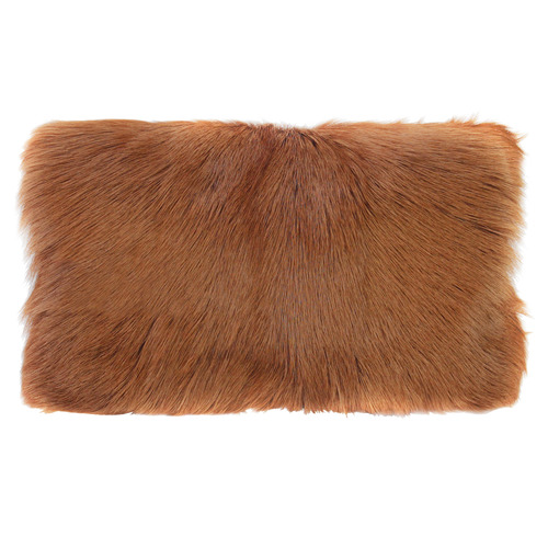 Rectangular Goat Fur Cushion