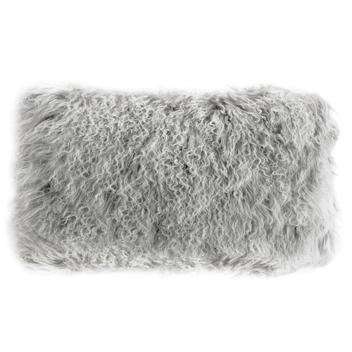 Snowflake Rectangular Sheep Skin Cushion