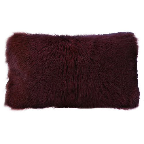 Rectangular Goat Fur Cushion
