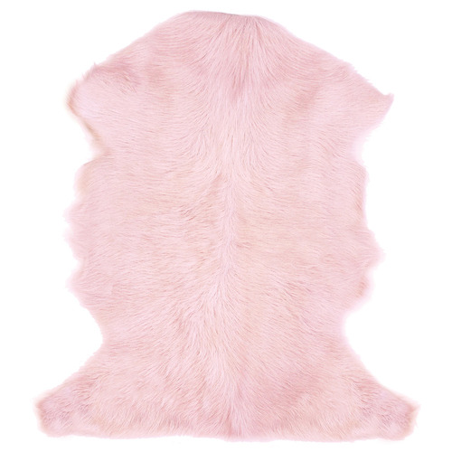 Orchid Goat Hide Throw